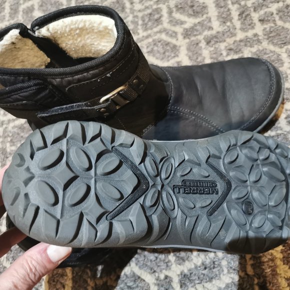 Merrell Womens "Murren" Strap Waterproof Winter Boots  US 8.5 Zip Up - Picture 11 of 12